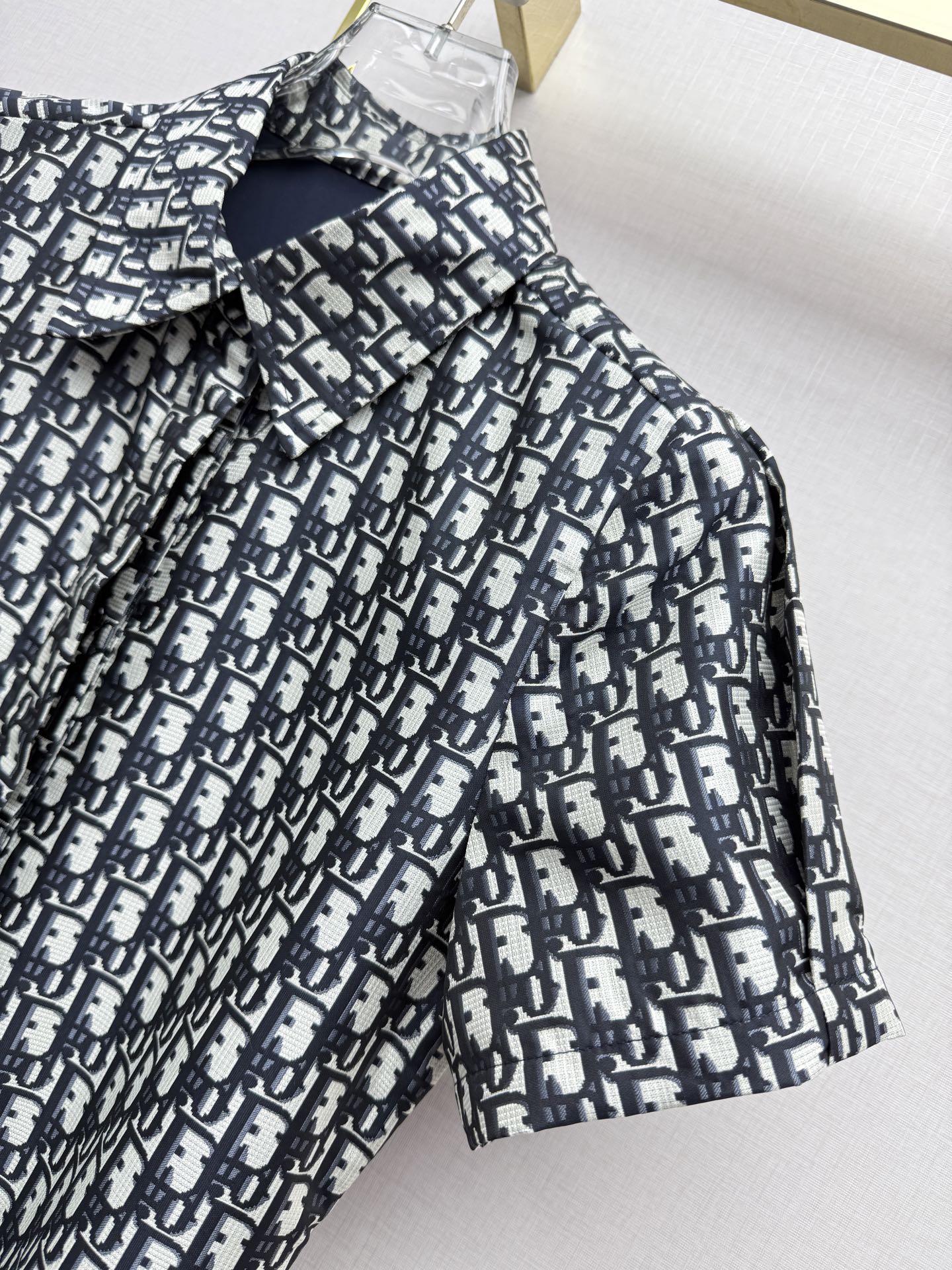Dior 2026 Shirt Dress Black Polyester 396918