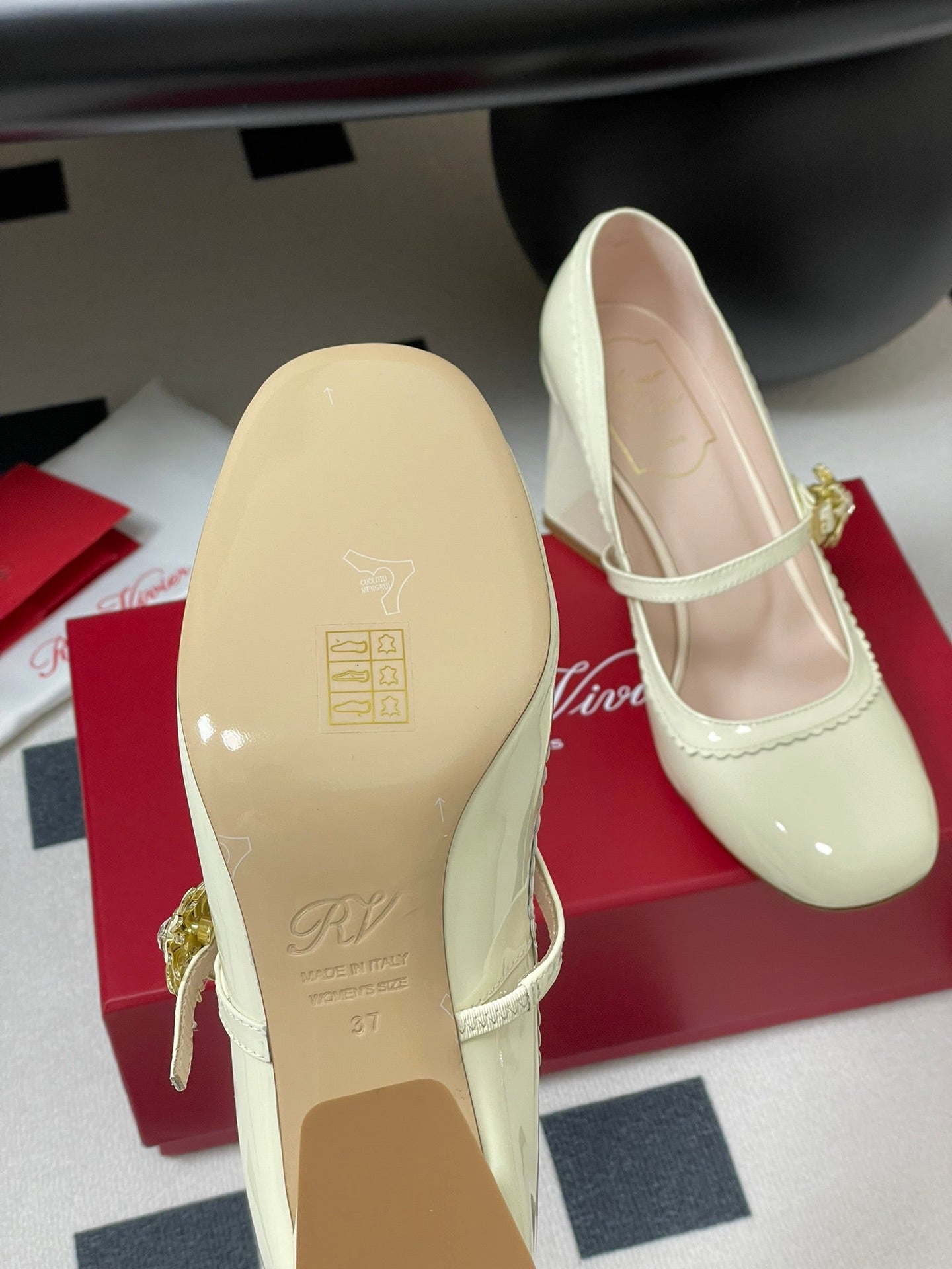 Viv 25 Mary Jane 60 Patent Calf Leather 247886