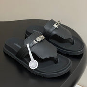 HM Empire Sandal Black Cowhide 377543