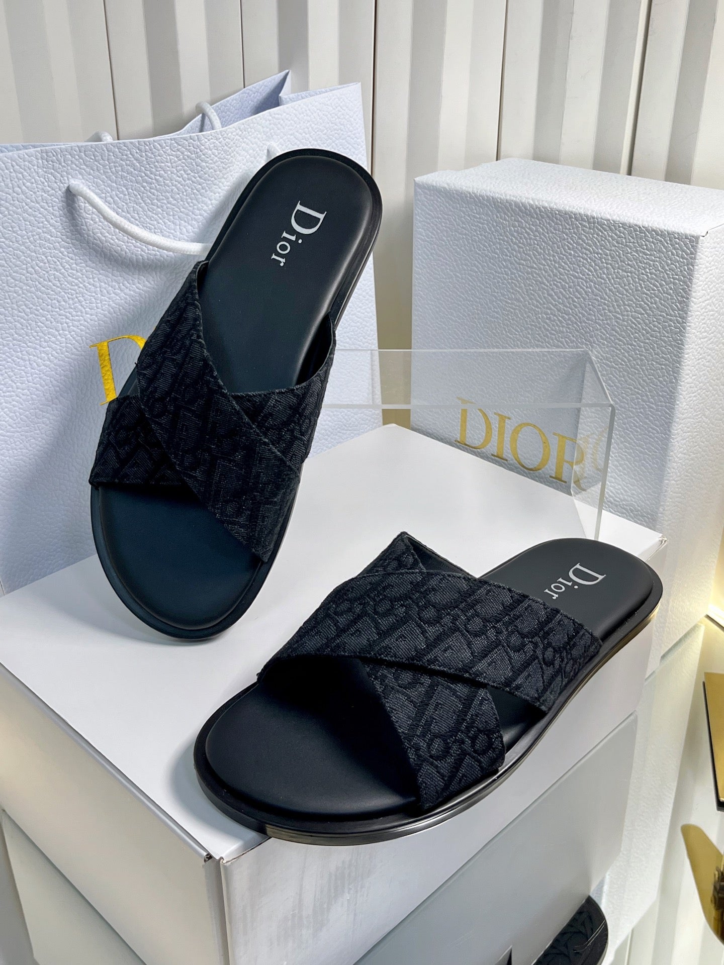 Dior 2026 Alias Sandals Canvas Leather 922917