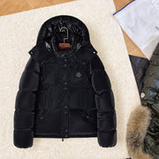 Moncler 2025 Allymes 2-in-1 Down Jacket Black Fabric Down