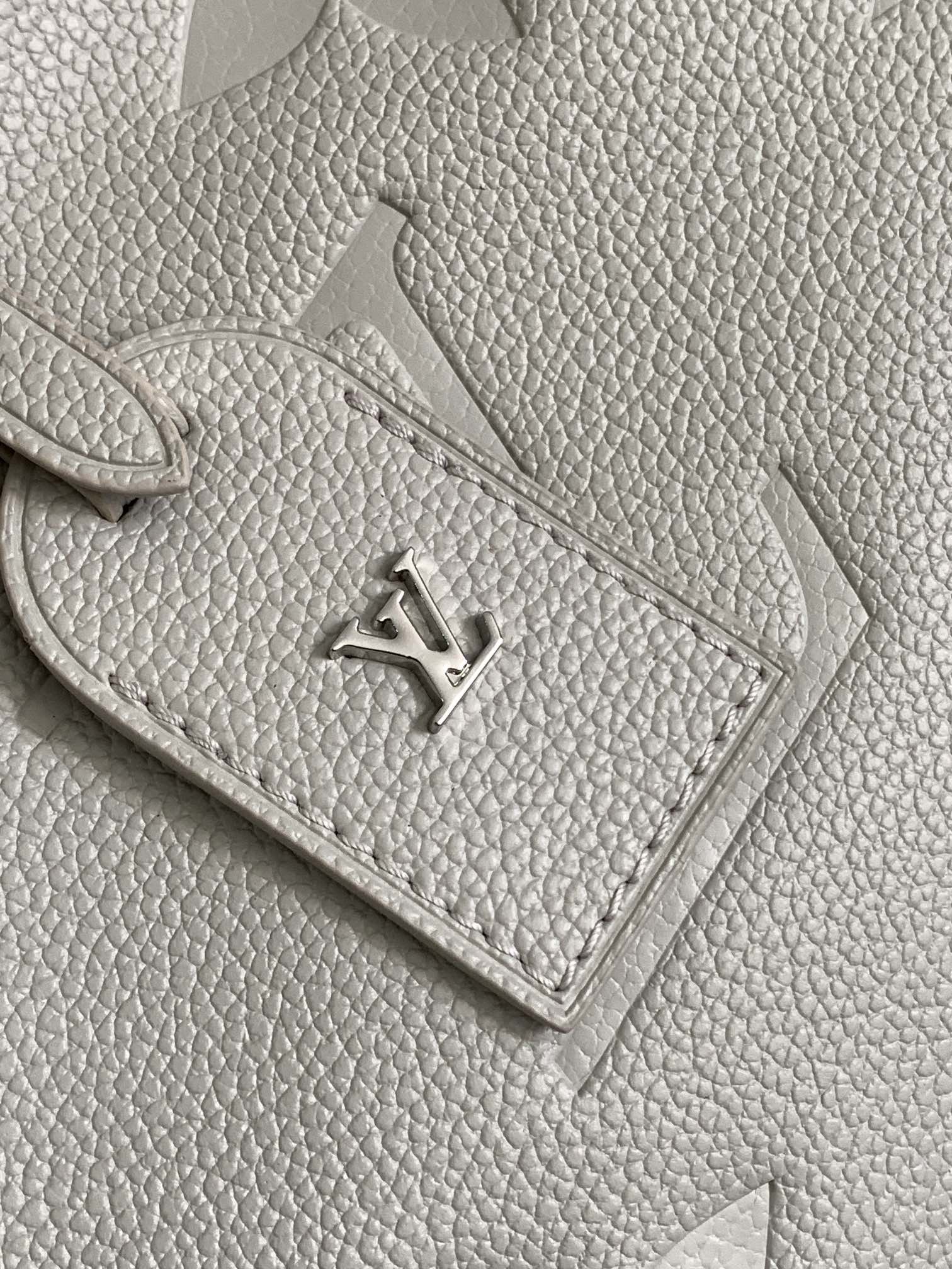 LV Carryall Bag White Monogram Empreinte Leather 251791