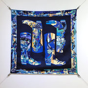 HM The Story 90 CM Dark Blue Cashmere and Silk 293063