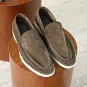 Loro Piana 2026 Summer Walk Loafer Brown Suede Leather 327577