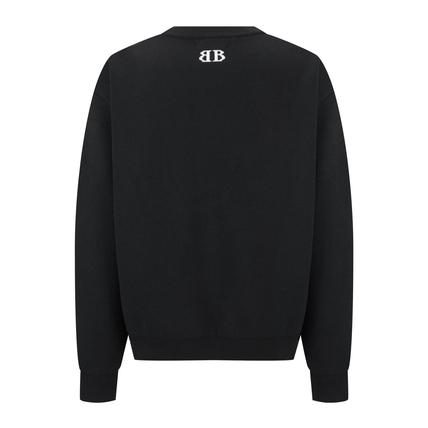 Balenciaga 25 Sweater Black Wool 0002