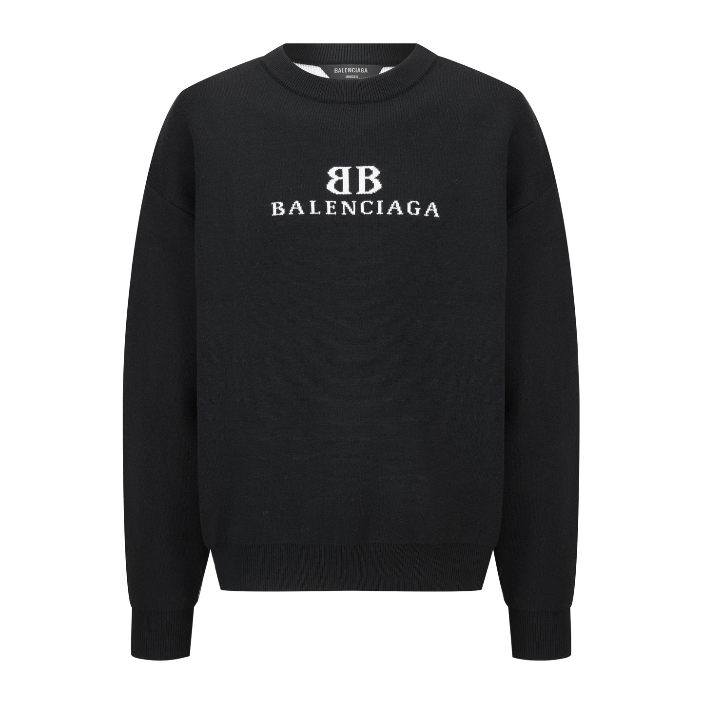 Balenciaga 25 Sweater Black Wool 0002