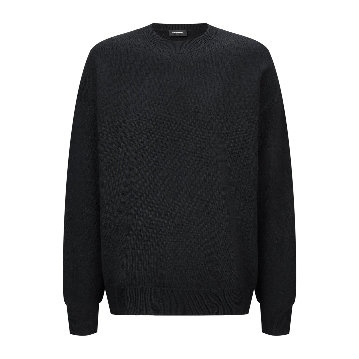 Balenciaga 25 Sweater Black Wool 0012
