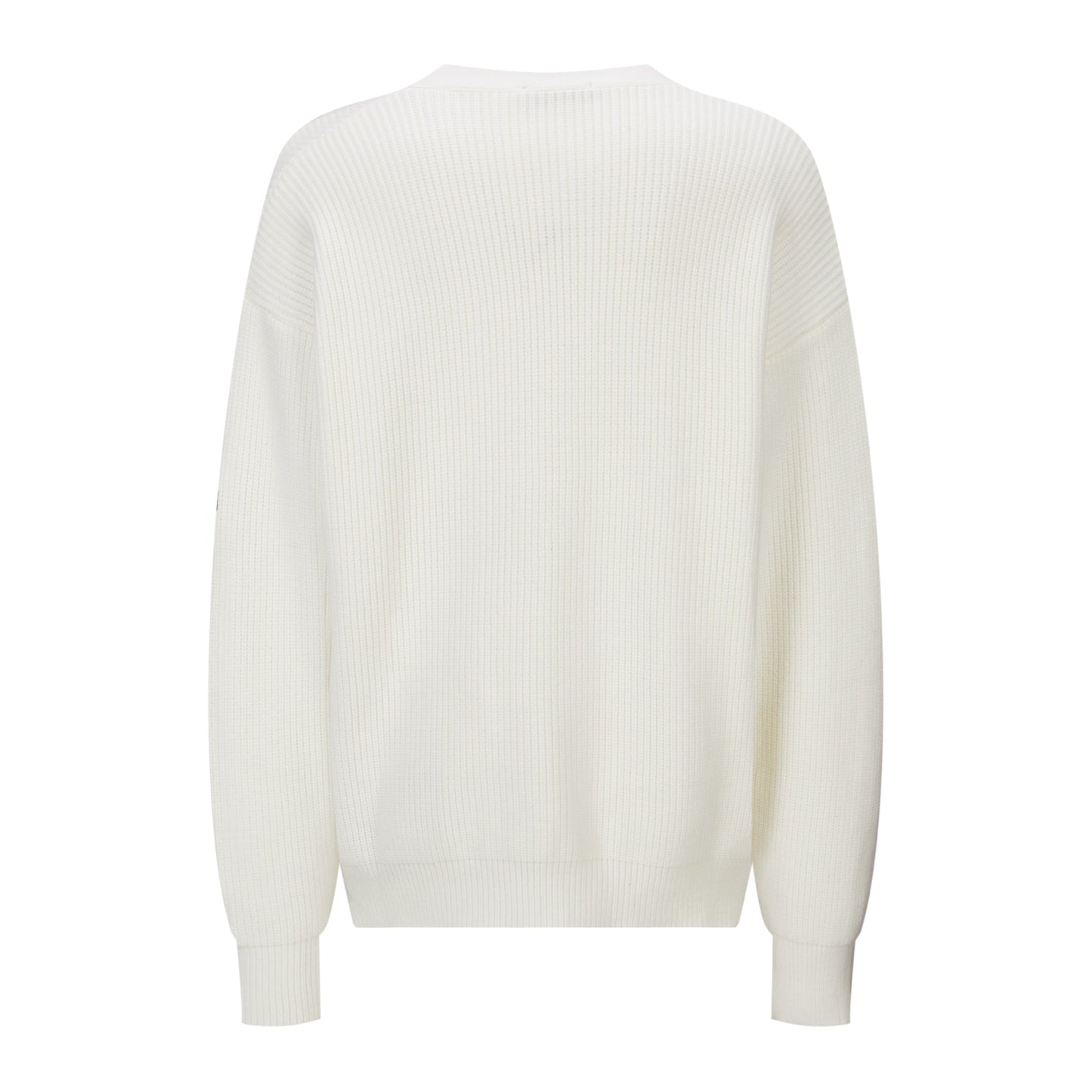 Balenciaga 25 Cardigan White Wool 0014