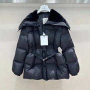 Moncler 25 Brasseurs Short Jacket Black Polyester 291396