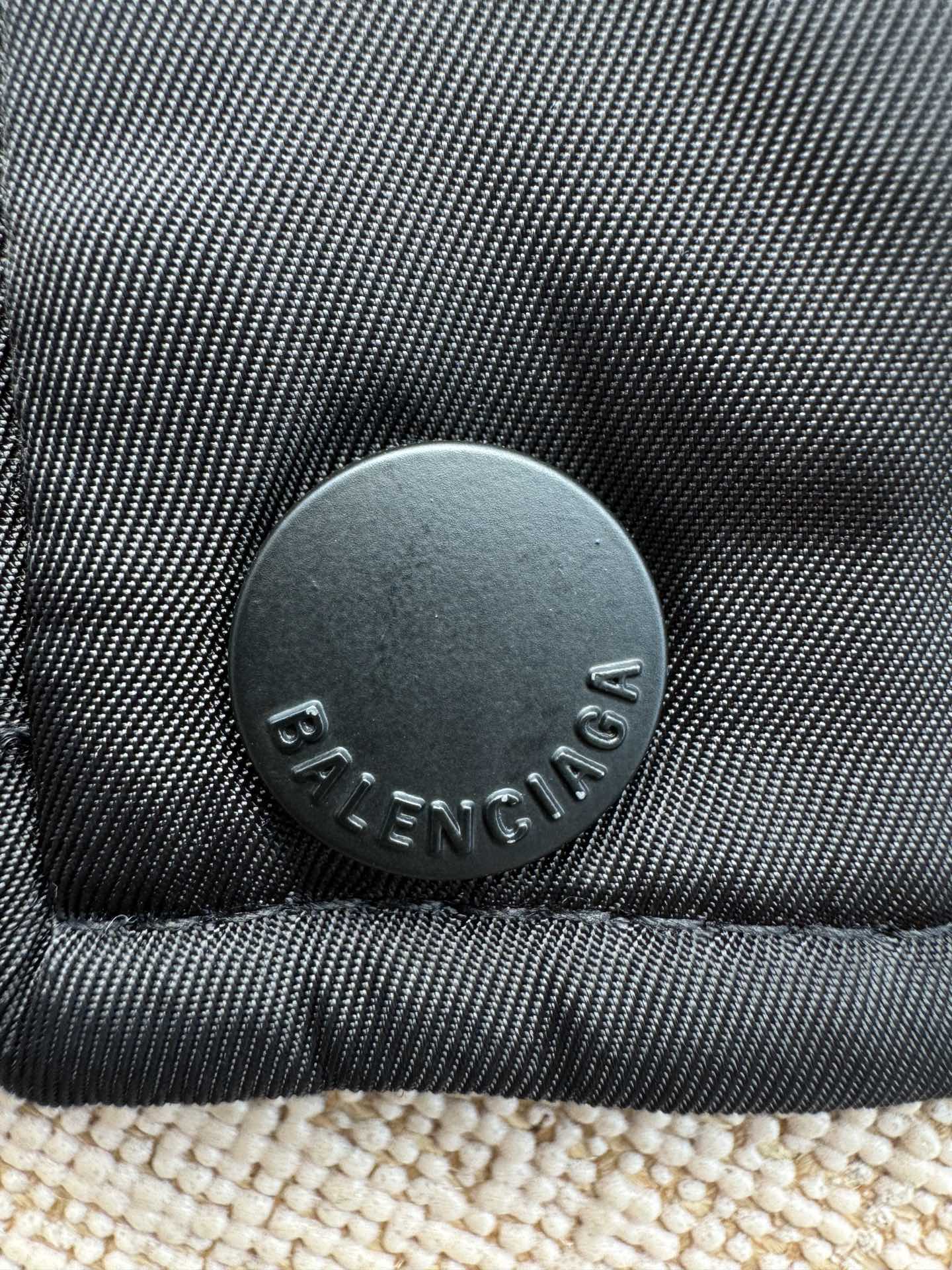 Balenciaga 25 Sports Jacket Black Polyester 0031