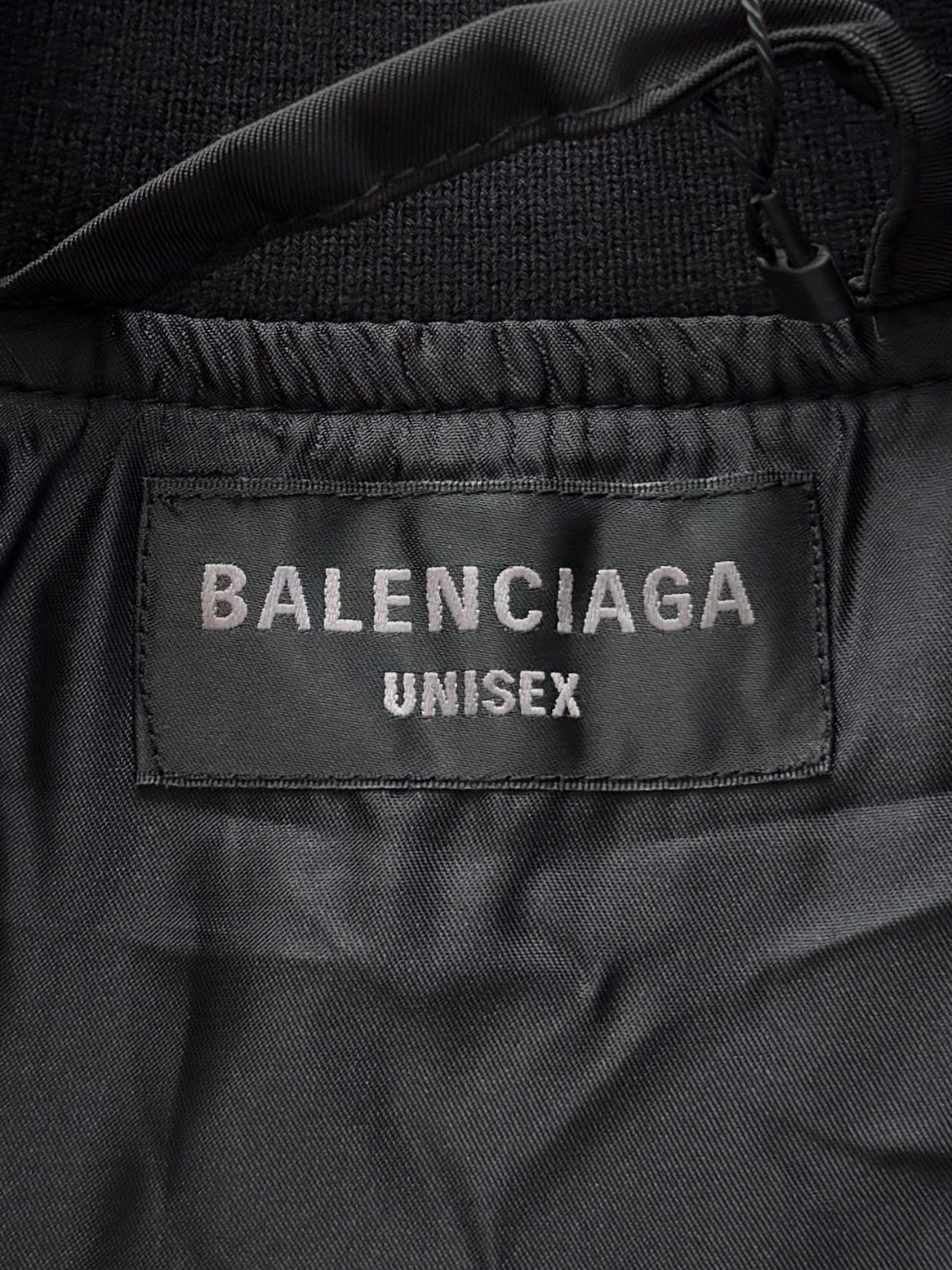 Balenciaga 25 Sports Jacket Black Polyester 0031