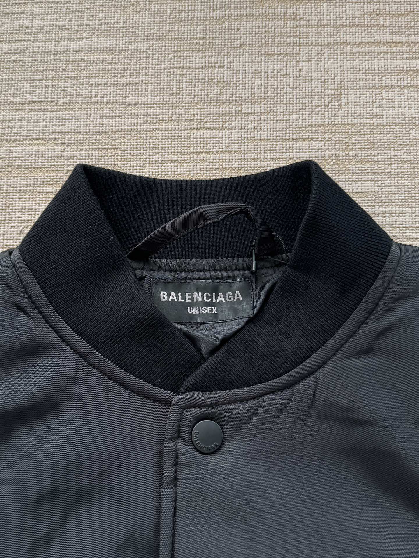 Balenciaga 25 Sports Jacket Black Polyester 0031