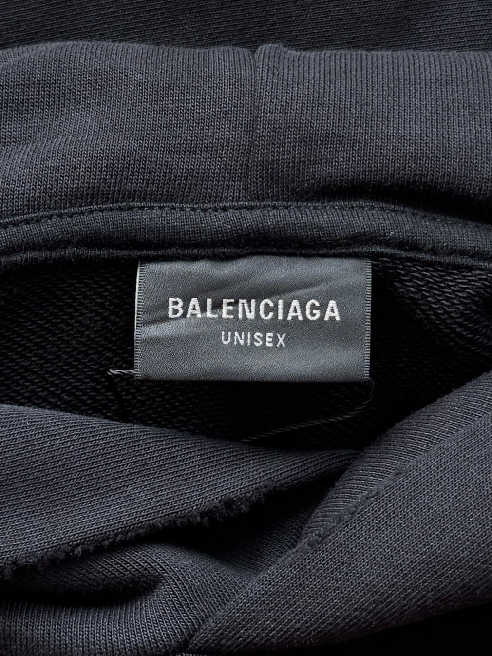Balenciaga 25 Hoodie Black Cotton 0025