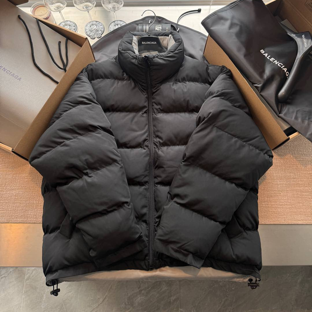 Balenciaga 25 Down Jackets Black Polyester 0026