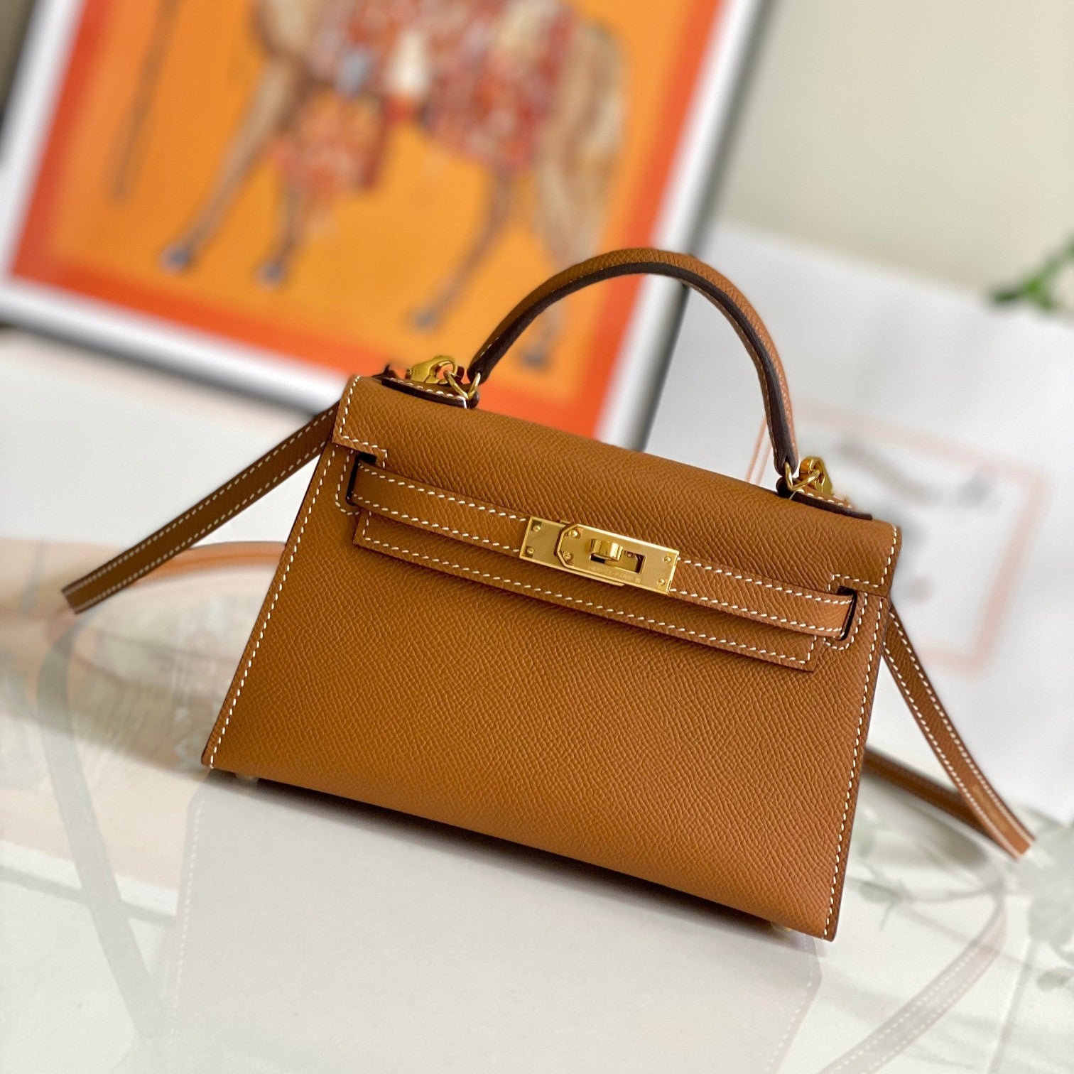 HM Mini Kelly 19cm Epsom Leather
