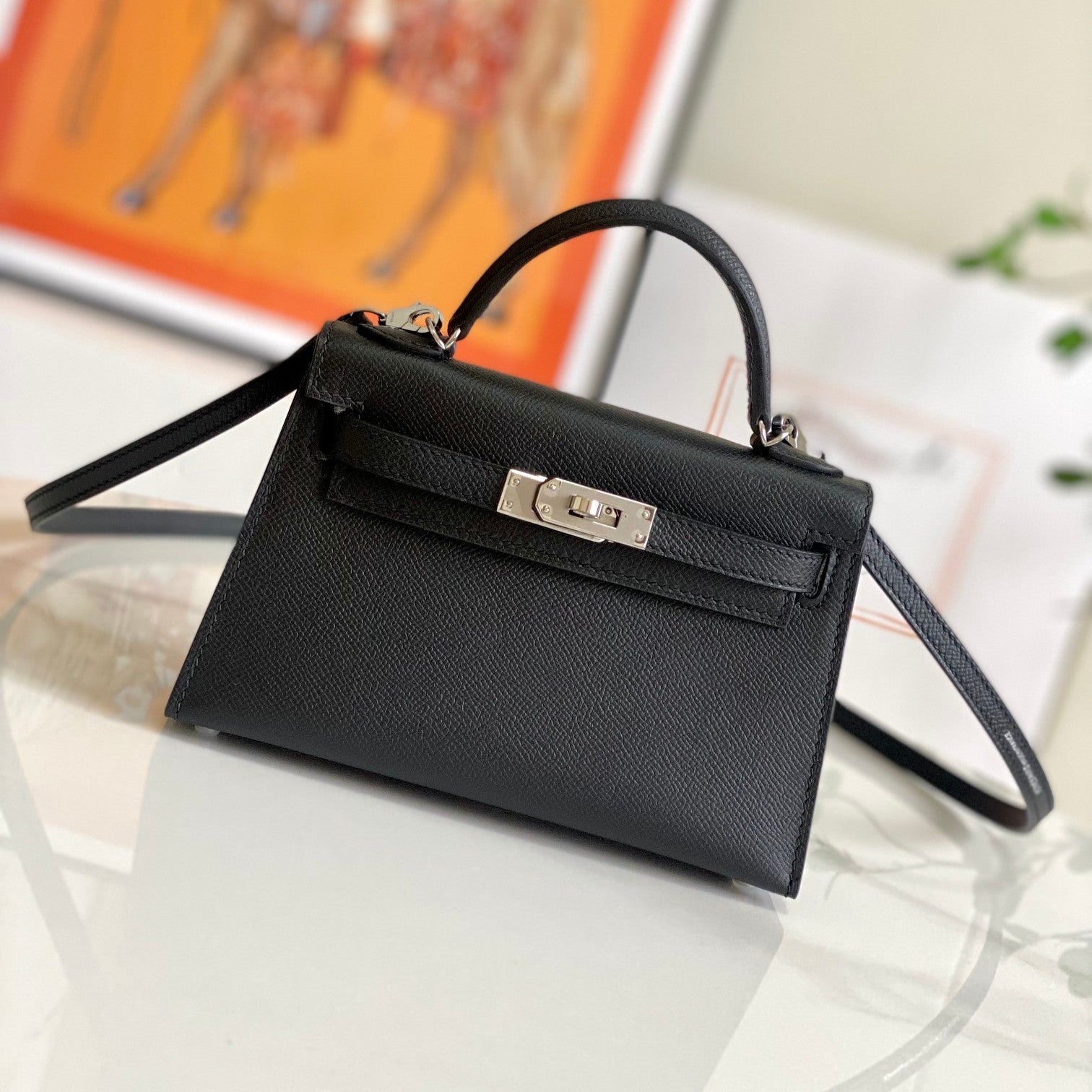 HM Mini Kelly 19cm Epsom Leather
