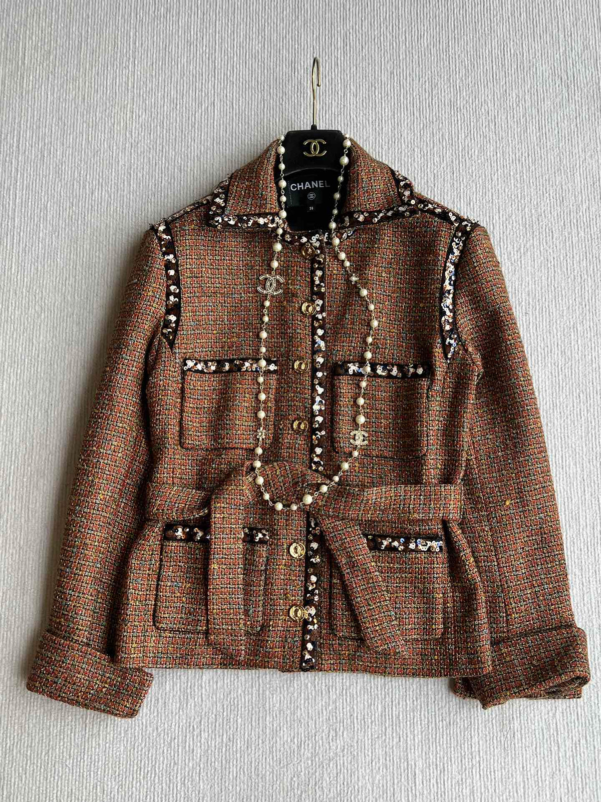 CC 25 Set Brown Wool And Tweed 285886