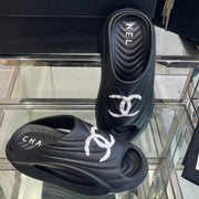 CC Slippers Black Foam  204135