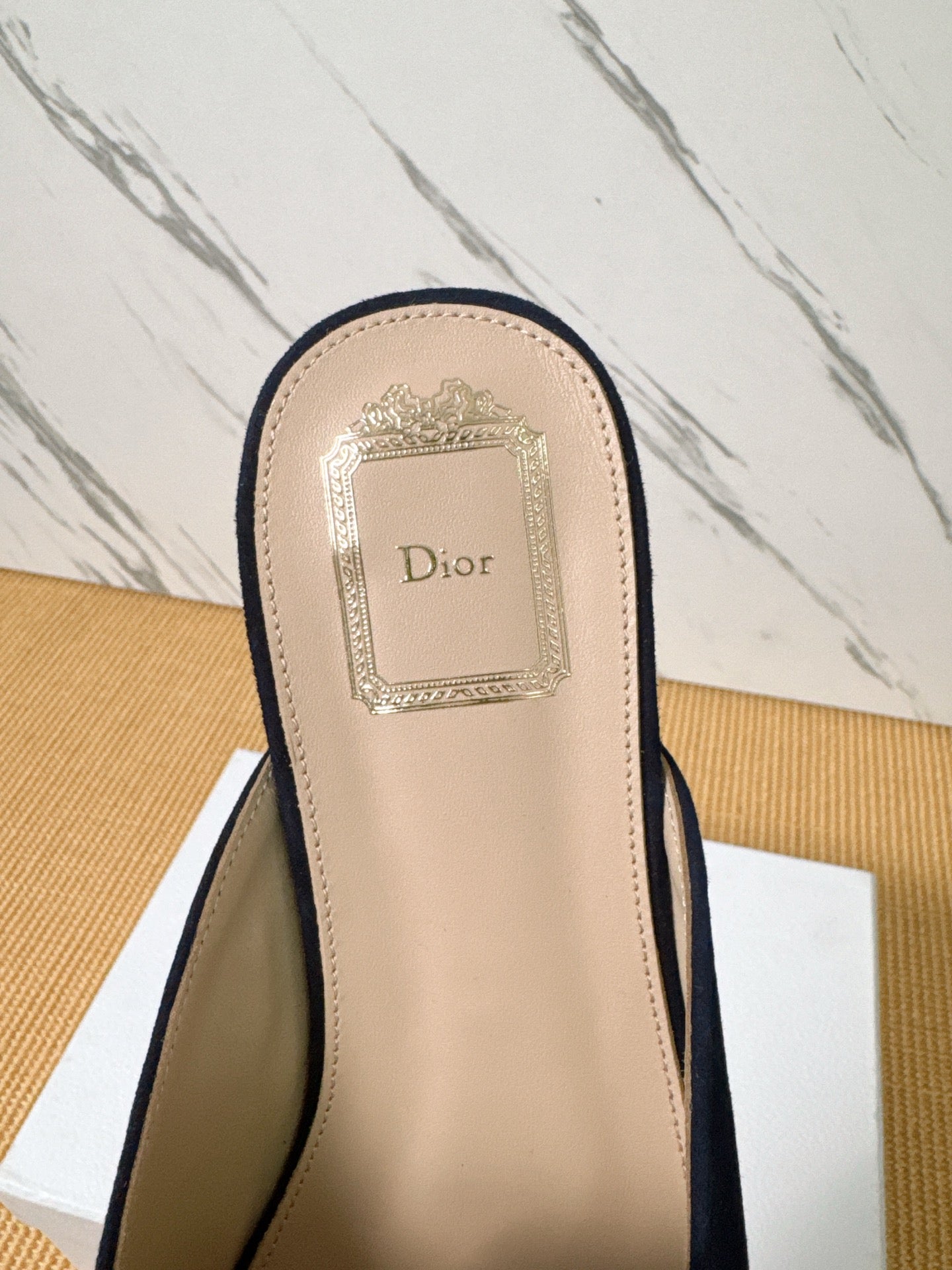 Dior 2026 Bow Mule Suede 904864