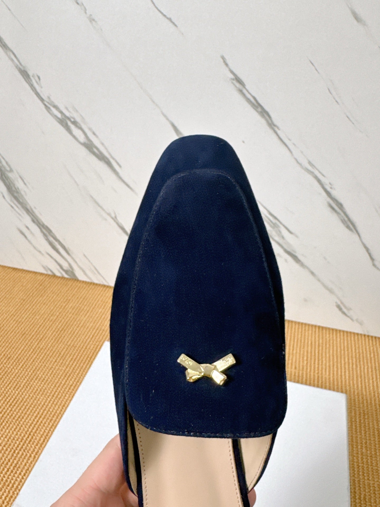 Dior 2026 Bow Mule Suede 904864