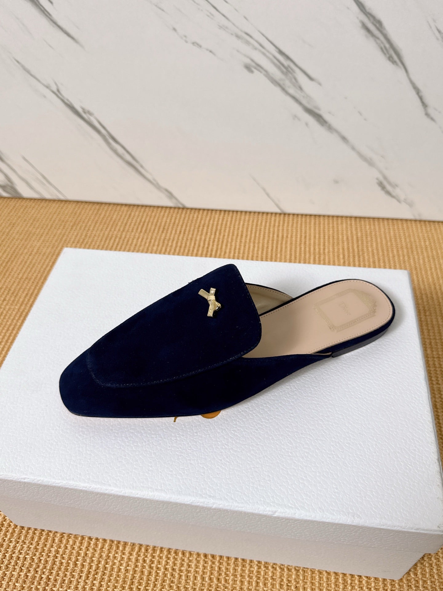 Dior 2026 Bow Mule Suede 904864