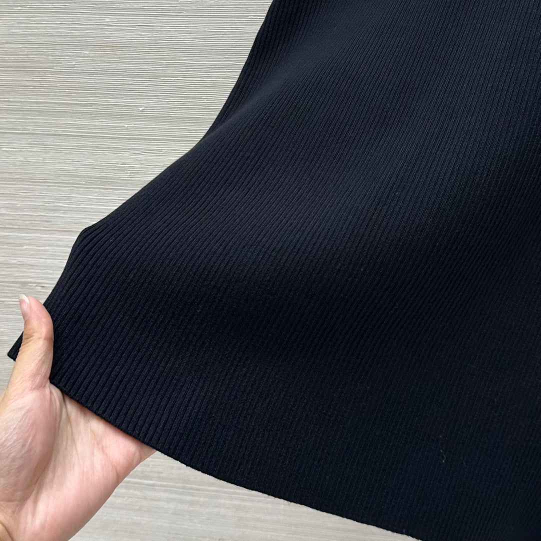 Gucci 25 Knitted Dress Black Viscose
