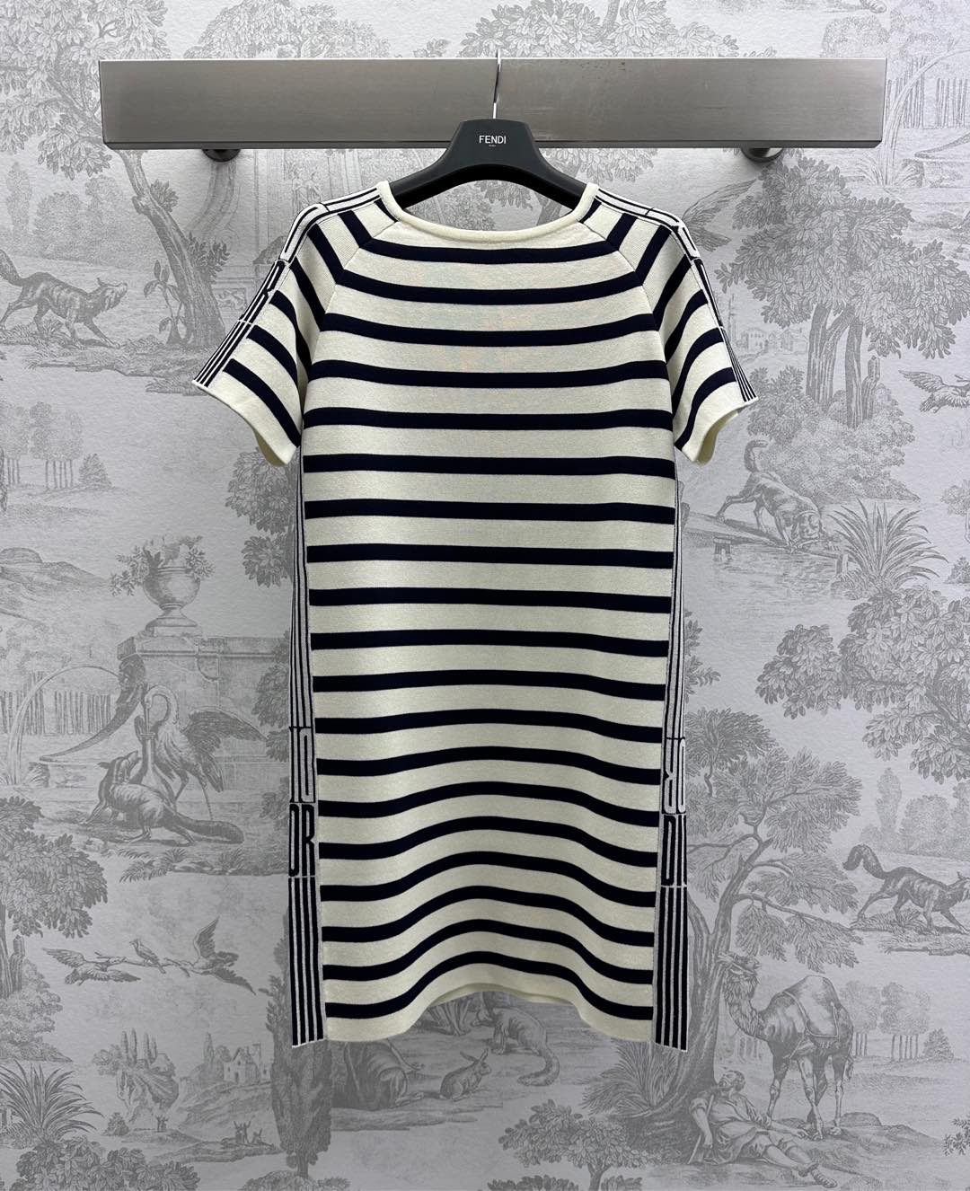 Dior 25 T-Shirt Dress Linen Silk 232019