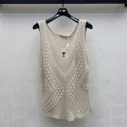 Dior 2026 Patchwork Knitted Vest Cotton 286665