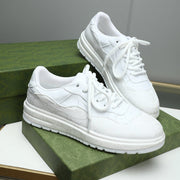 GG Men's Sneaker White Cowhide 587321