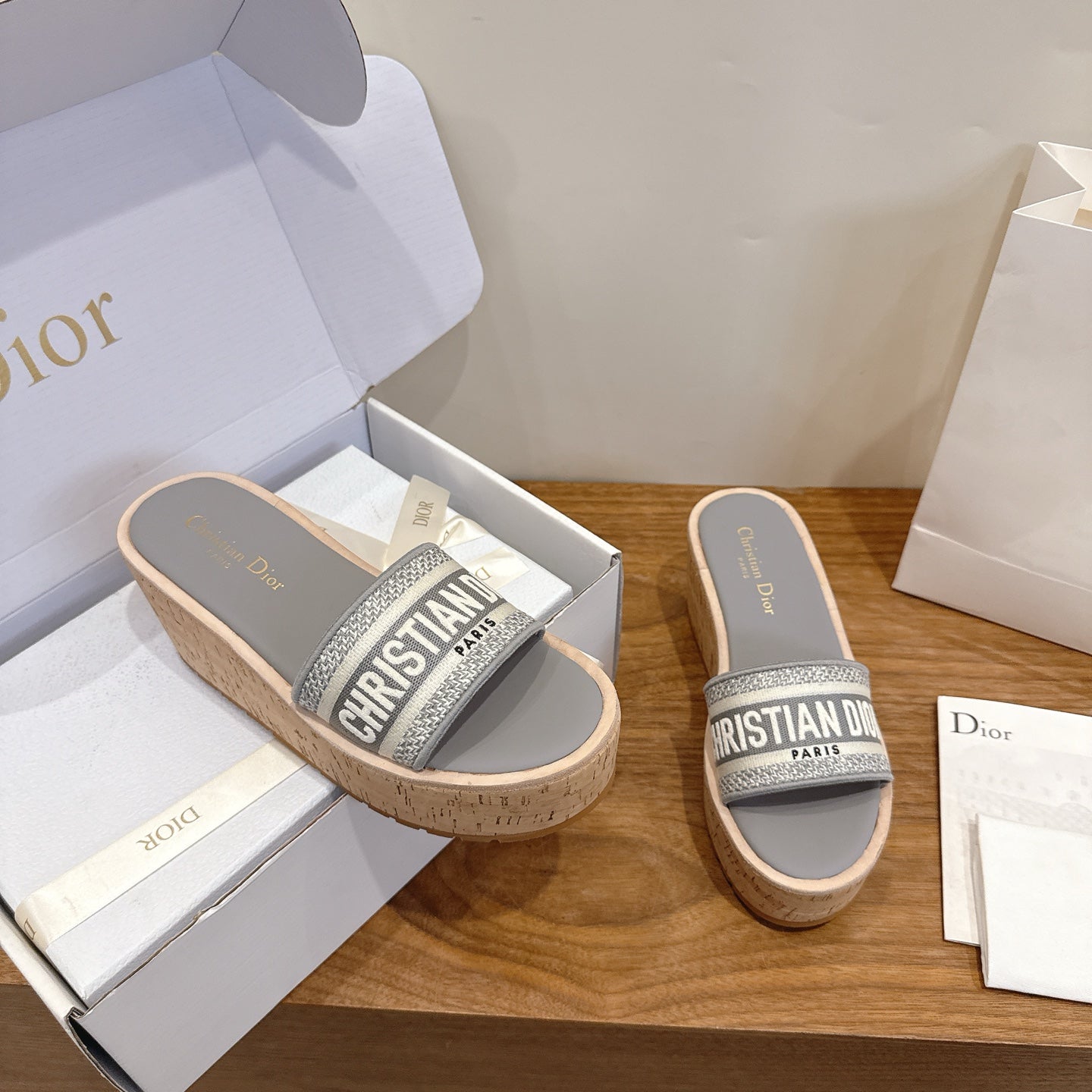 Dior 2026 Platform Sandals 80mm Cowhide 911773