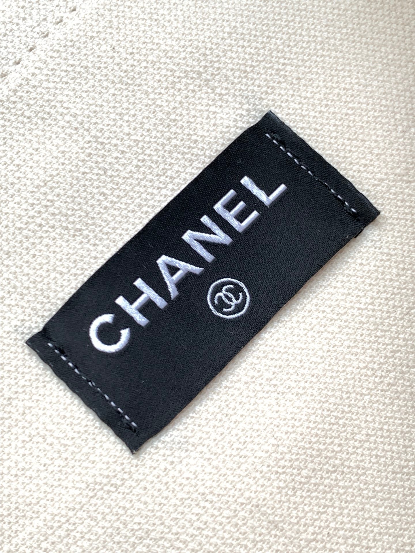 CC 25A Beach Bag 38cm Cream Cotton