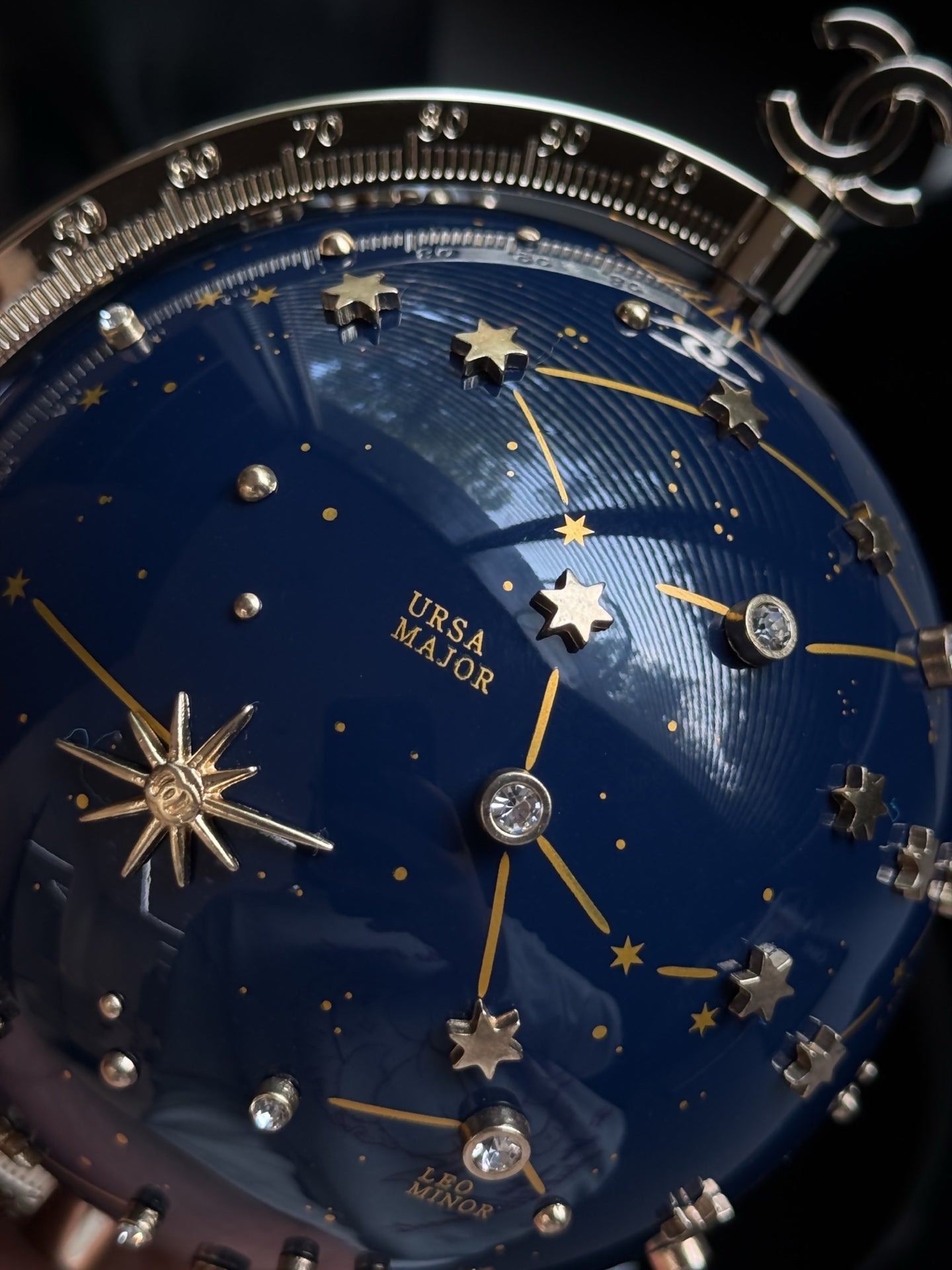 Chane 2026 Minaudiere Constellation Globe Bag