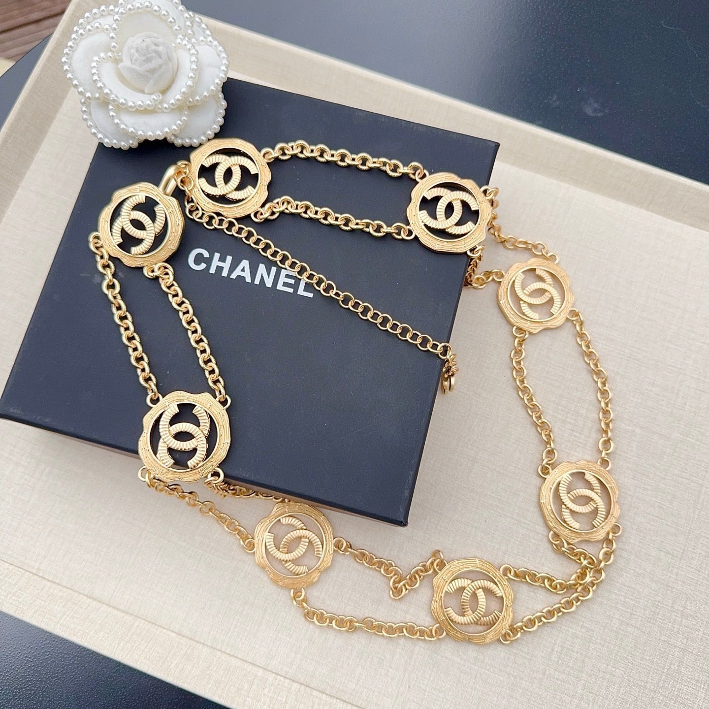 Chanel 2026 Gold-Plated Chain Belt 201240