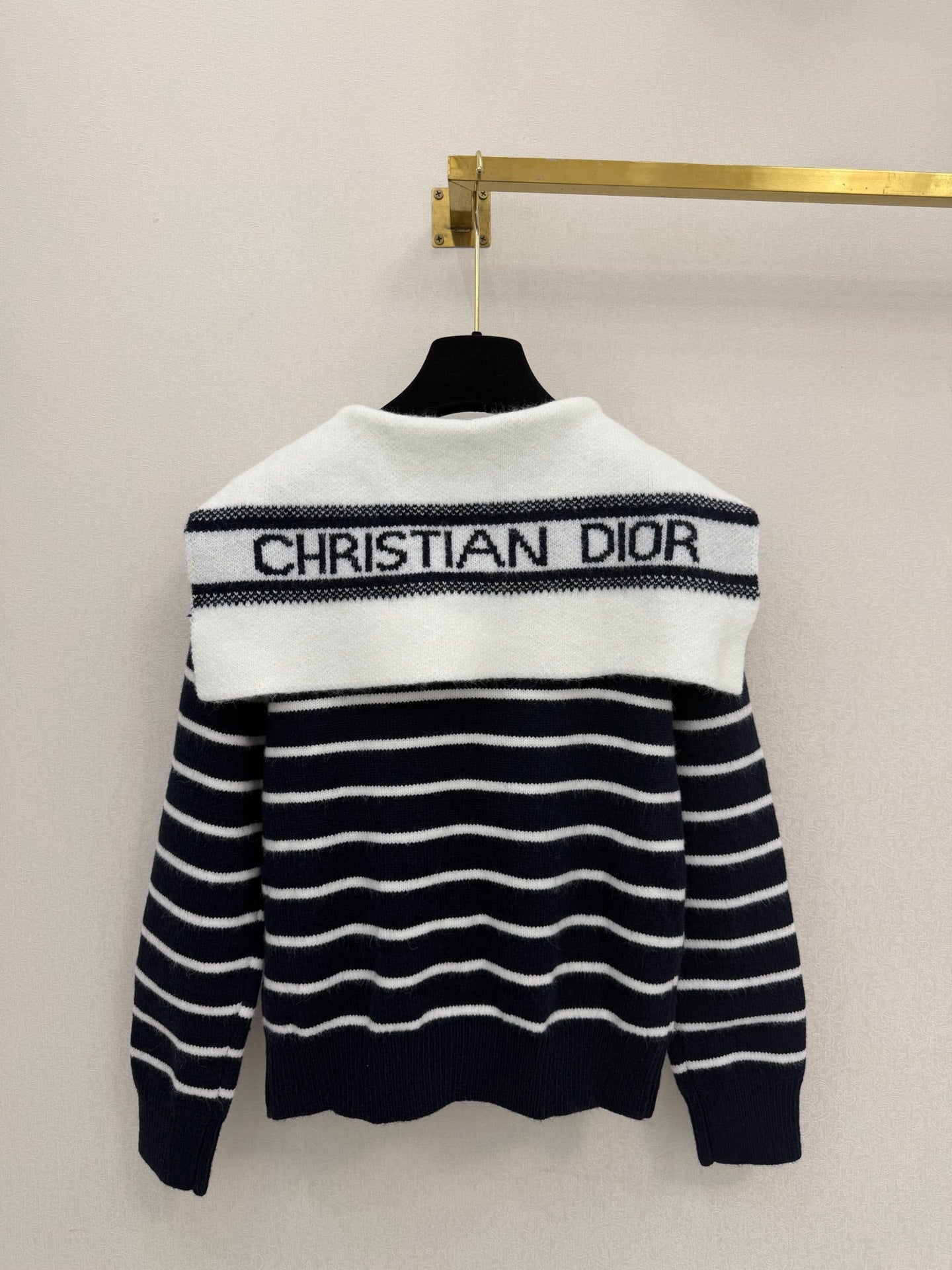 Dior 2026 Striped Sailor-style Sweater Wool 787717