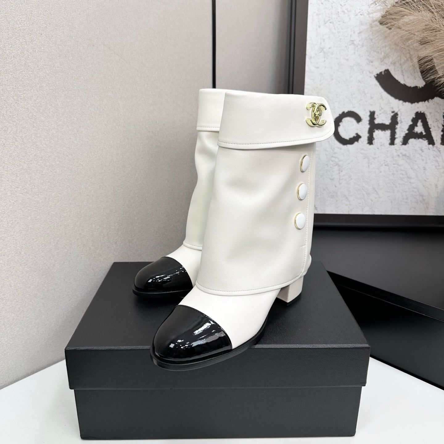 Chanel 2026 Ankle Boots 55mm Cowhide 985752