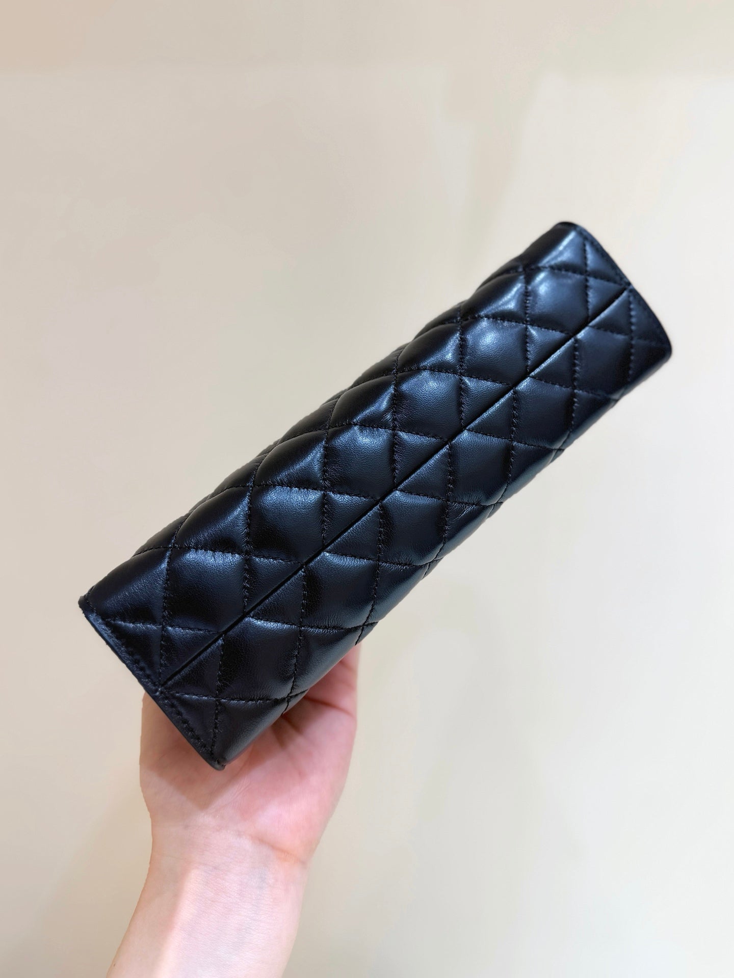Chanel 2026 Quilting Bag 22.5cm Black Lambskin