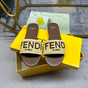 FF Signature 10 Yellow Brown Cotton Fibre Slide