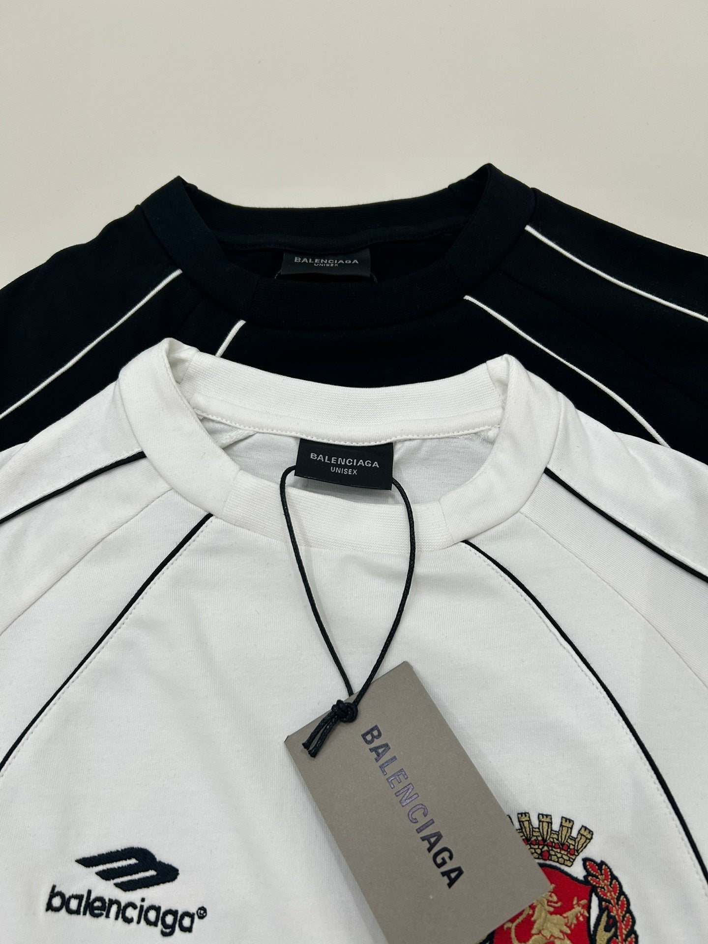 Balenciaga - Manchester United embroidered long sleeve t-shirt 0036