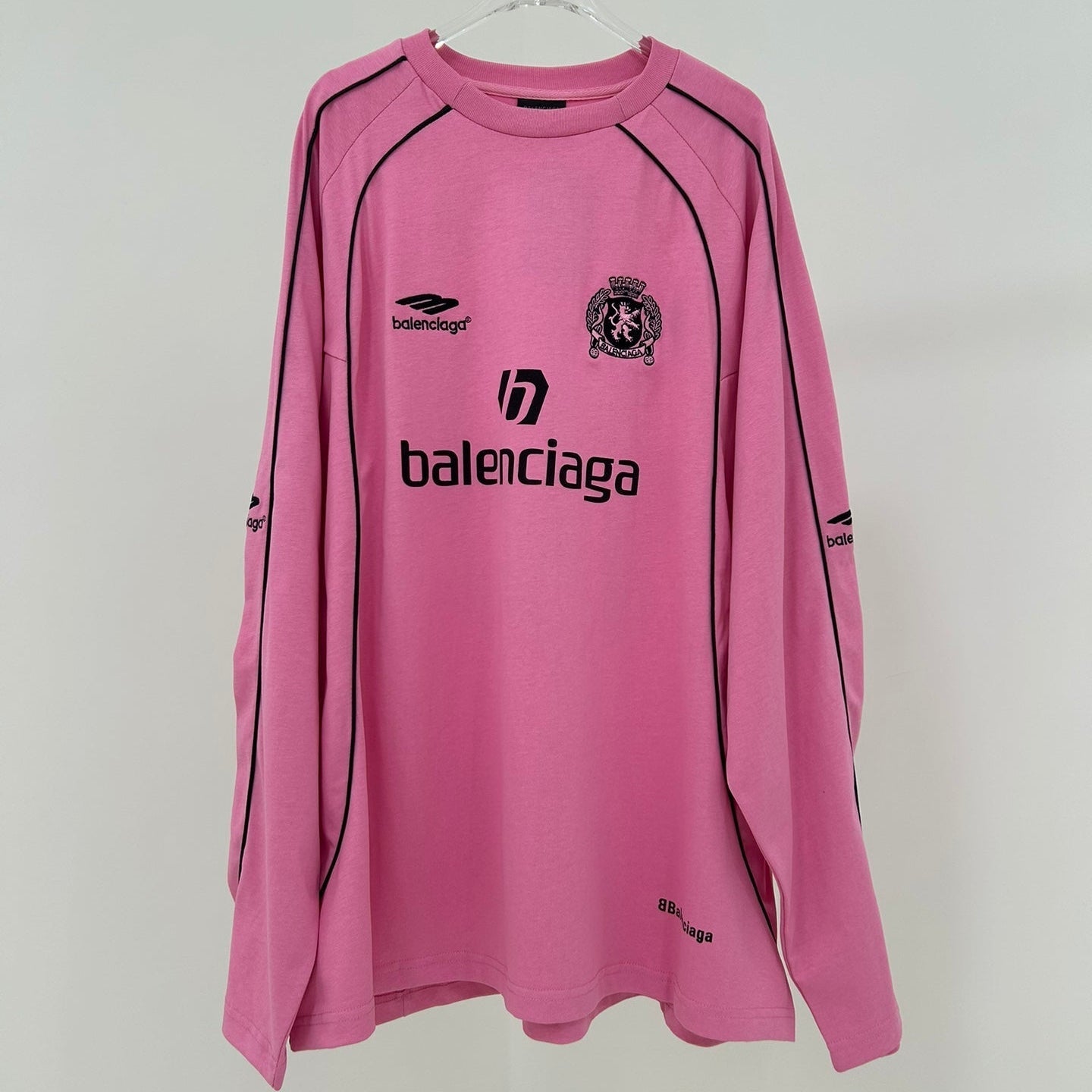 Balenciaga - Manchester United embroidered long sleeve t-shirt 0037