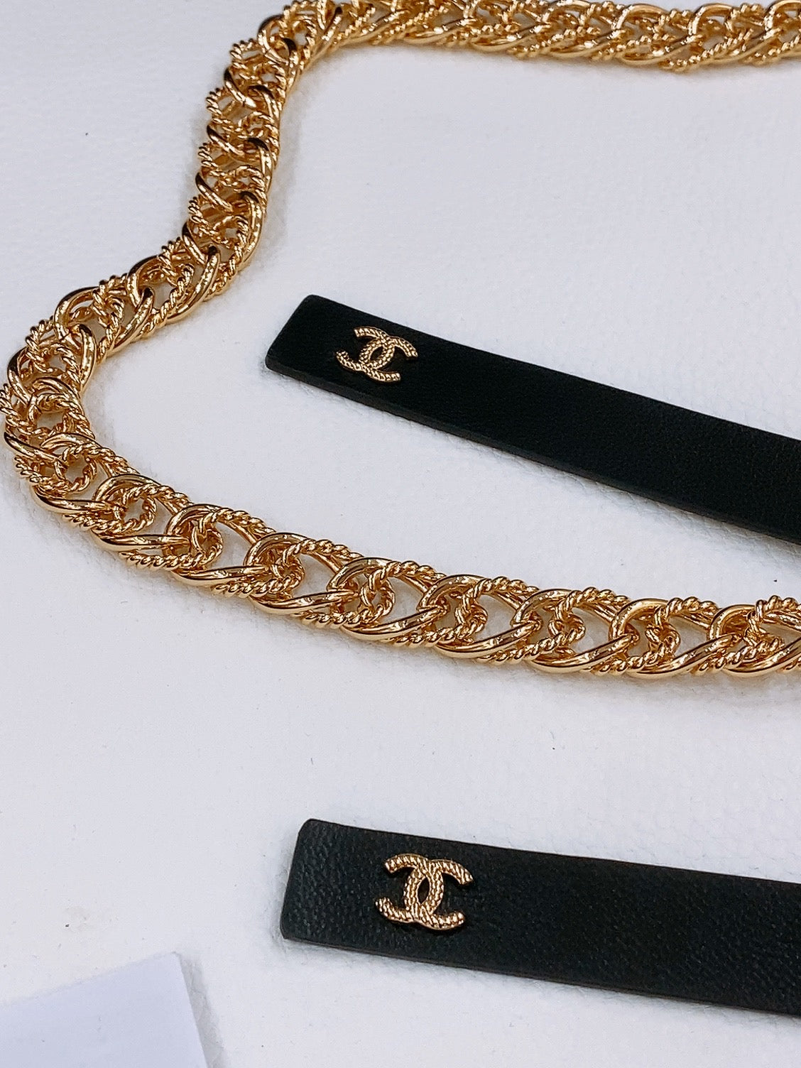 Chanel 2026 Spiral Bow Waist Chain Belt