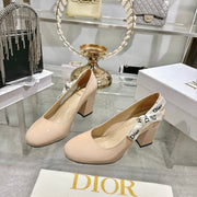 CD 26 Lolita High-Heeled 85 Beige Patent Leather 679733