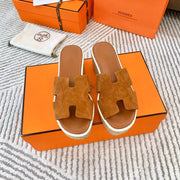 EZE 65 SANDAL BRIGHT BROWN SUEDE