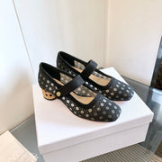 CD Icon Pump 35mm In Black Suede 993226
