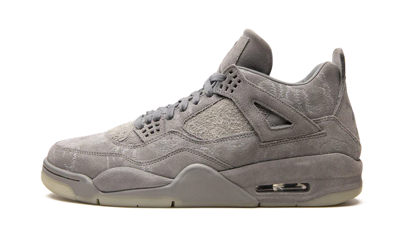 Nike Air Jordan 4 Retro Kaws Cool Grey Suede