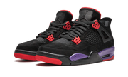 Nike Air Jordan 4 Raptors Black Purple Red Suede