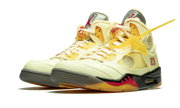 Nike Air Jordan 5 Retro Light Yellow Black Suede