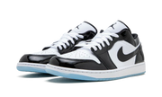 Nike Jordan 1 Black White Patent Leather Cowhide