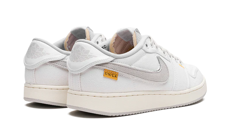 Nike Air Jordan 1 White Neutral Grey Suede Leather