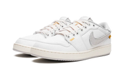 Nike Air Jordan 1 White Neutral Grey Suede Leather
