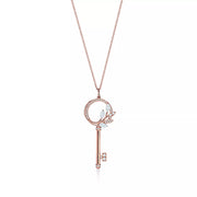 VICTORIA KEY DIAMOND NECKLACE
